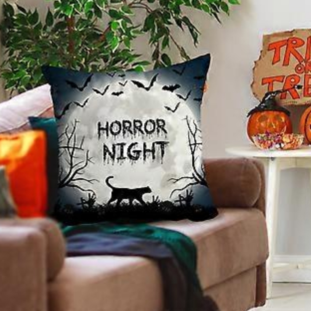 3 Halloween Pillow Covers